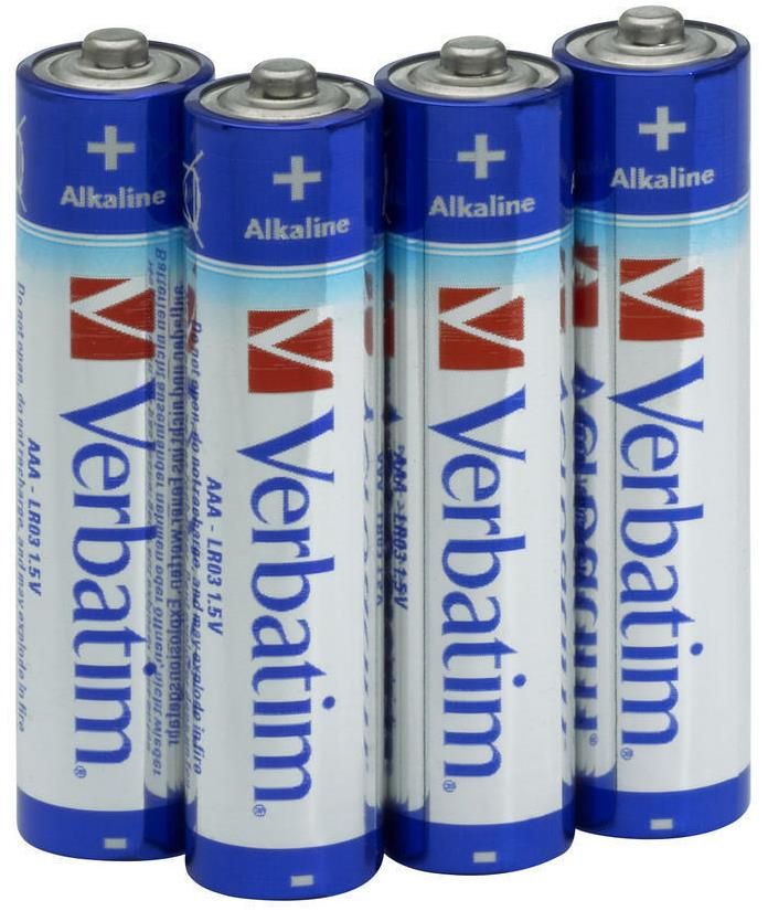 Батарейка Verbatim Alkaline LR03 (40шт/уп) ААА | Купити в інтернет магазині