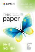 Фото PrintPro 10x15 (100л) 180г/м2 глянцевая фотобумага купить в MAK.trade