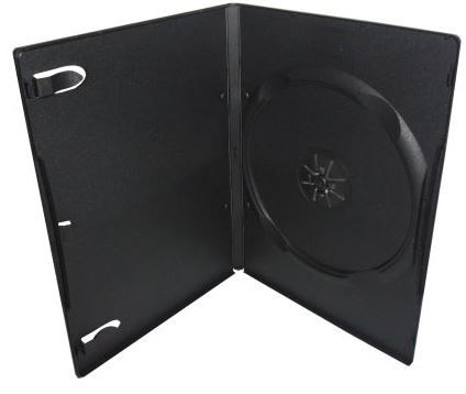 DVD box black 14mm глянець (100шт/ящ)