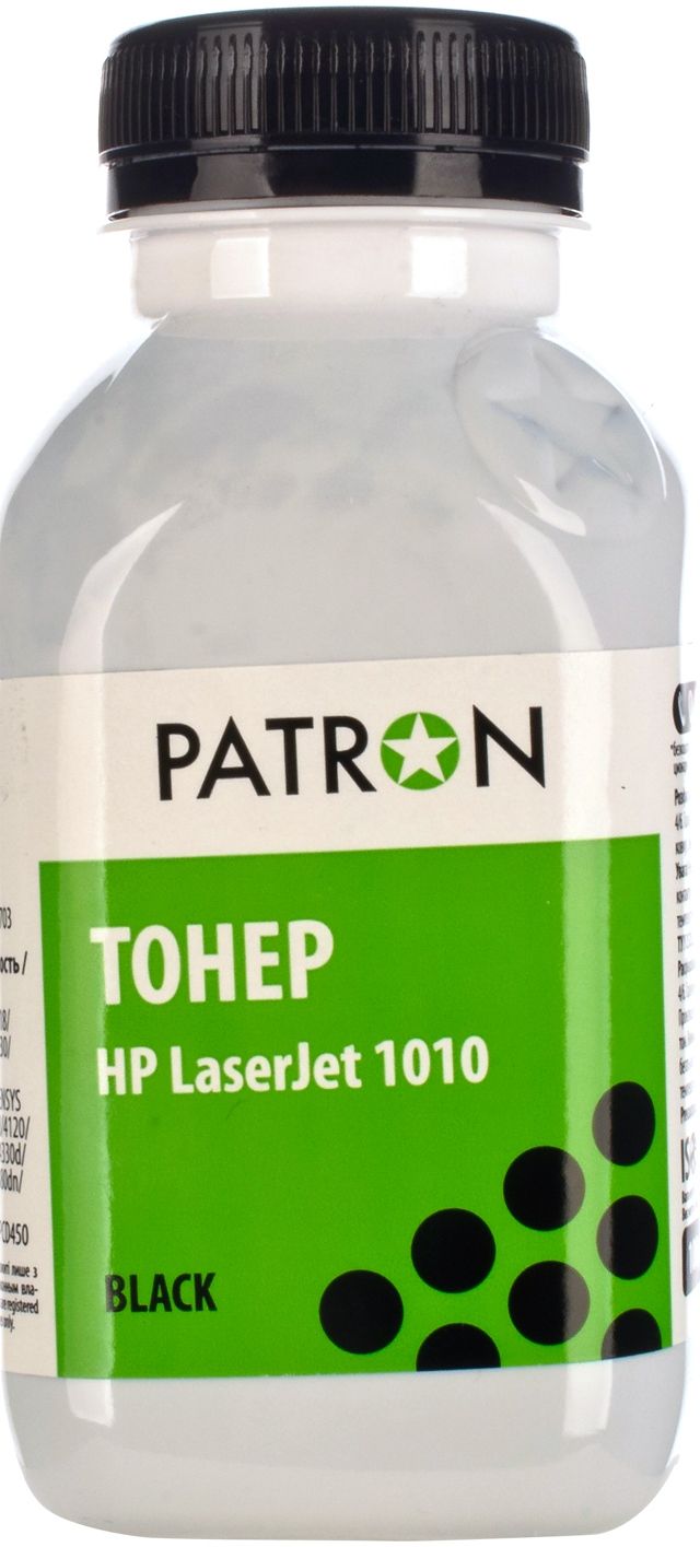 Тонер Patron HP LJ 1010 100г (T-PN-HLJ1010-100) | Купити в інтернет магазині
