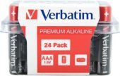 Фото Батарейка Verbatim Alkaline LR03 (24шт/уп) ААА купить в MAK.trade