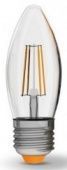 Фото Светодиодная LED лампа VIDEX Filament E27 4W 4100K, C37F (нейтральный) купить в MAK.trade