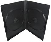 Фото DVD box/2 black 9mm глянец (100шт/ящ) купить в MAK.trade