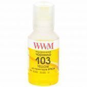 Фото Чернила WWM E103/Y Epson  L1110/L3100/L3110/L3150/L5190 (Yellow) 140ml купить в MAK.trade
