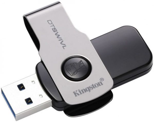 флеш-драйв KINGSTON DT SWIVL 32GB USB3.0 | Купити в інтернет магазині