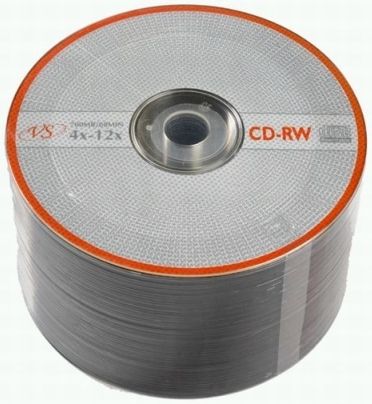 CD-RW VS 700MB (bulk 50) 12x | Купити в інтернет магазині