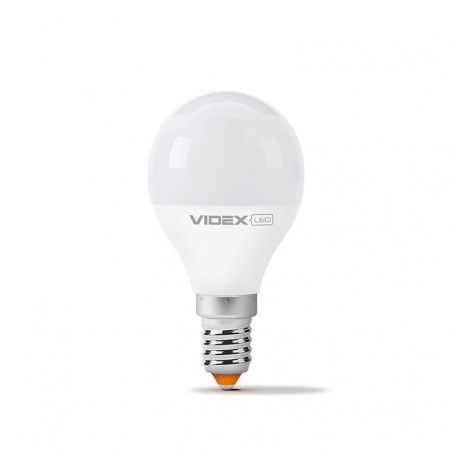 Світлодіодна LED лампа Videx E14 7W 4100K, G45e (нейтральний)