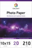 Фото Galaxy 10x15 (20л) 210г/м2 глянцевая фотобумага купить в MAK.trade