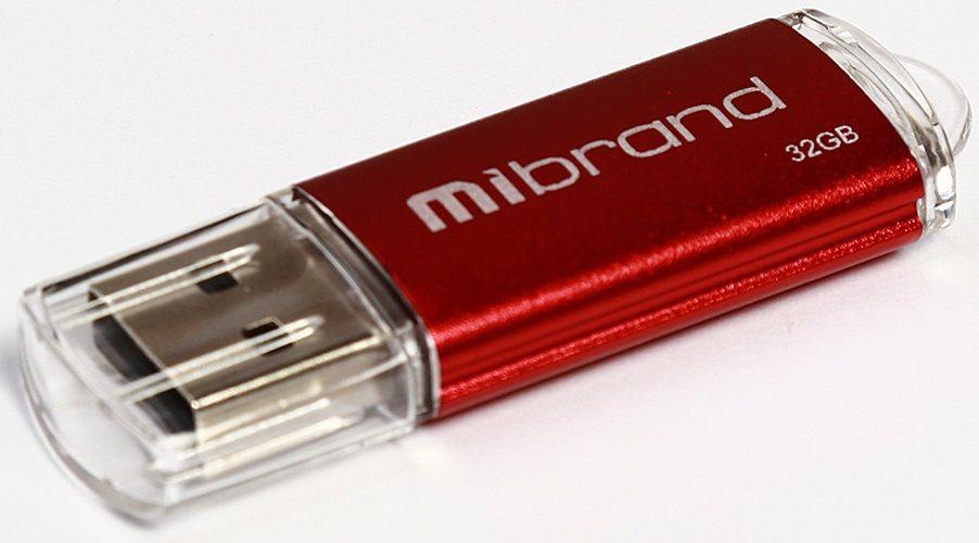Флеш-пам'ять Mibrand Cougar 32Gb Red USB2.0
