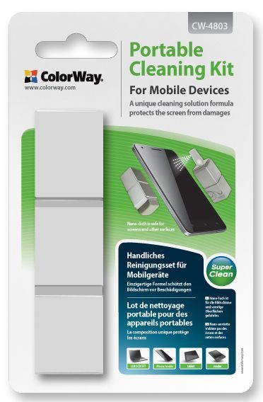 Портативний набір ColorWay для очищення мобільних пристроїв (CW-4803) | Купити в інтернет магазині