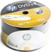 Фото DVD+R Hewlet Packard 4,7Gb (bulk 50) 16x купить в MAK.trade