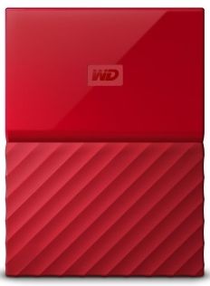 Зовнішній жорсткий диск Western Digital My Passport 2Tb USB3.0 Red