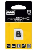 Фото карта памяти GoodRam microSD 8GB card Class 4 no adapter купить в MAK.trade