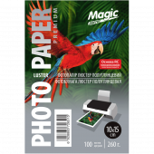 Фото Magic 10х15 (100л) 260г/м2 Luster полуглянец фотобумага купить в MAK.trade