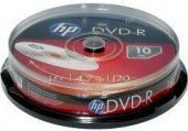 Фото DVD-R Hewlet Packard 4,7Gb (box 10) 16x купить в MAK.trade