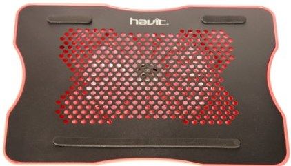 Підставка для ноутбука HAVIT HV-F2007 USB black/red | Купити в інтернет магазині