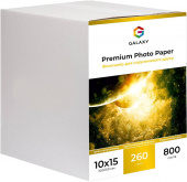 Фото Galaxy 10x15 (800л) 260г/м2 Шелк-полуглянец фотобумага купить в MAK.trade
