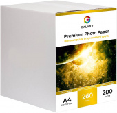 Фото Galaxy A4 (200л) 260г/м2 Суперглянец фотобумага купить в MAK.trade