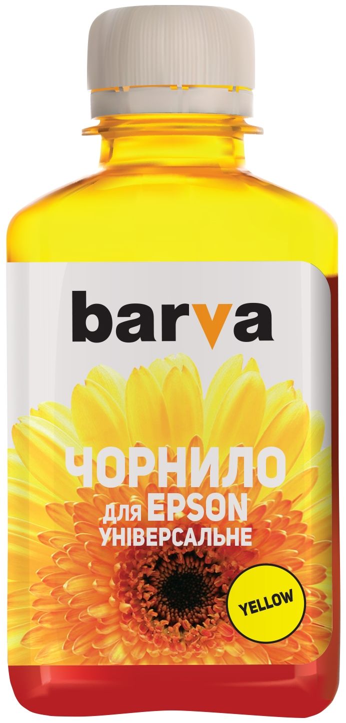 Чорнило Barva Epson Універсальні №1 (Yellow) 180ml | Купити в інтернет магазині