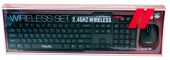 Фото Keyboard+Мouse HV-KB830G USB black (набор беспроводной) купить в MAK.trade