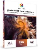 Фото Пленка для ламинирования GALAXY A4 (216х303) 150 микрон, глянцевая Antistatic (50л) купить в MAK.trade