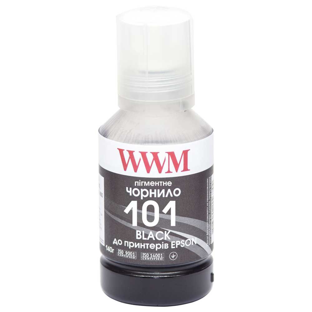 Чорнило WWM E101BP Epson L4150/L4160/L6160/L6170/L6190 (Black Pigment) 140ml