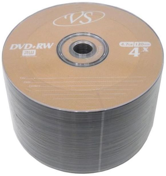 DVD+RW VS 4,7Gb (bulk 50) 4x | Купити в інтернет магазині