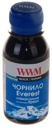Пігментне чорнило WWM Everest для Epson (Black Pigment) 100ml | Купити в інтернет магазині