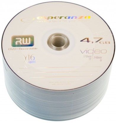DVD+R Esperanza 4,7Gb (bulk 50) 16x | Купити в інтернет магазині