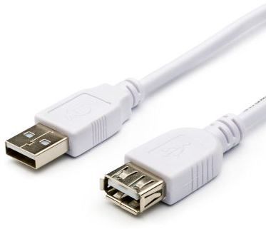 Подовжувач USB-USB2.0 Perfeo - 0.8 метра White | Купити в інтернет магазині