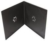 Фото VCD box/2 black 7mm глянец (10шт/уп) купить в MAK.trade