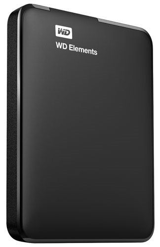 Western Digital Elements Desktop 2Tb Black, 2.5" USB 3.0