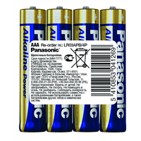 Батарейка PANASONIC Alkaline Power LR03 (40шт/уп) ААА | Купити в інтернет магазині