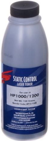 Тонер Static Control HP LJ 1200/1000/1300, Canon MF3110/LBP3200, 150 г (HP12-150B) | Купити в інтернет магазині