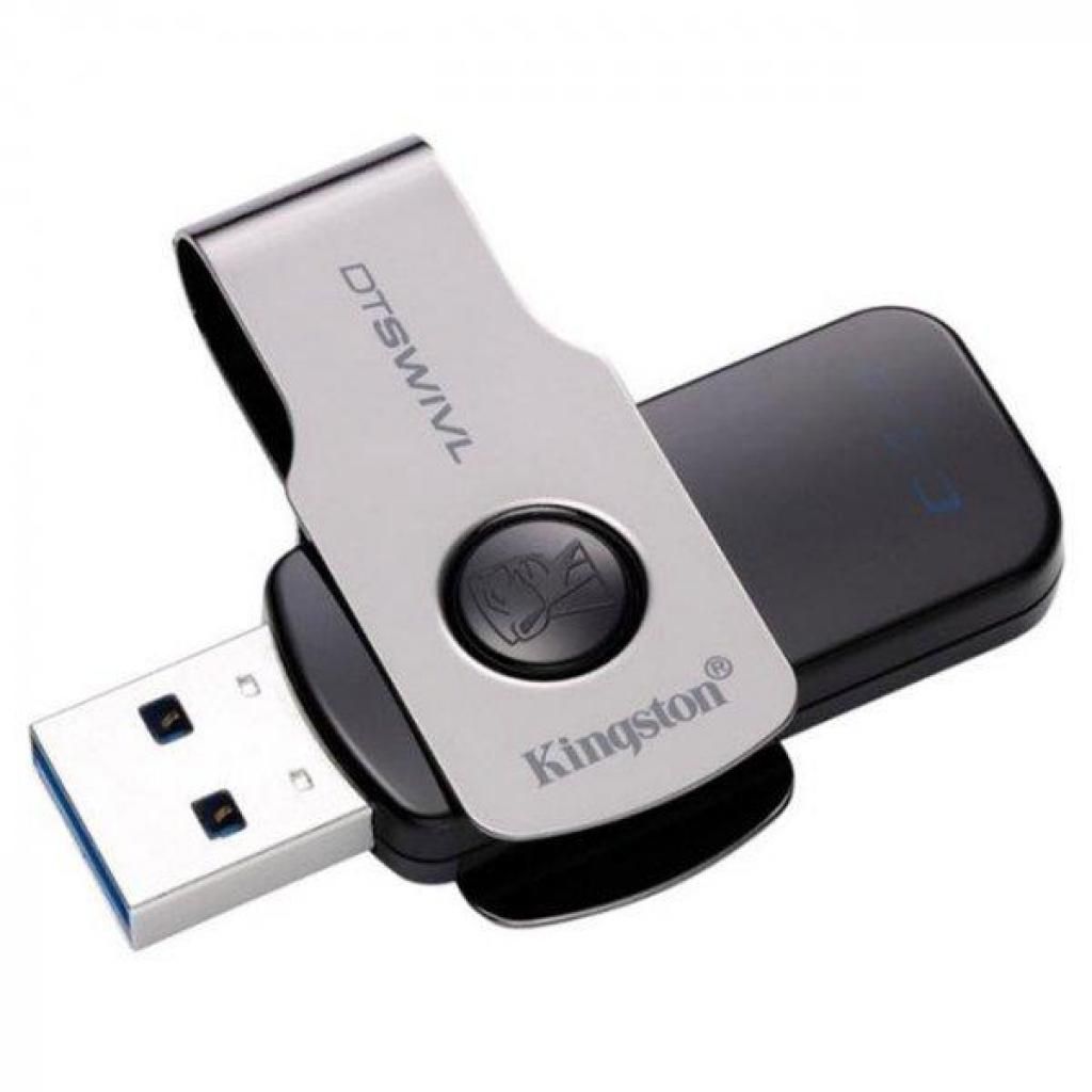 флеш-драйв KINGSTON DT SWIVL 128GB USB3.0 | Купити в інтернет магазині