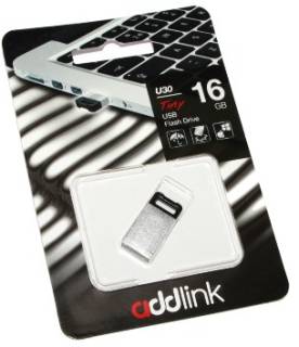 Flash-пам'ять AddLink U30 16Gb USB 2.0 Silver | Купити в інтернет магазині