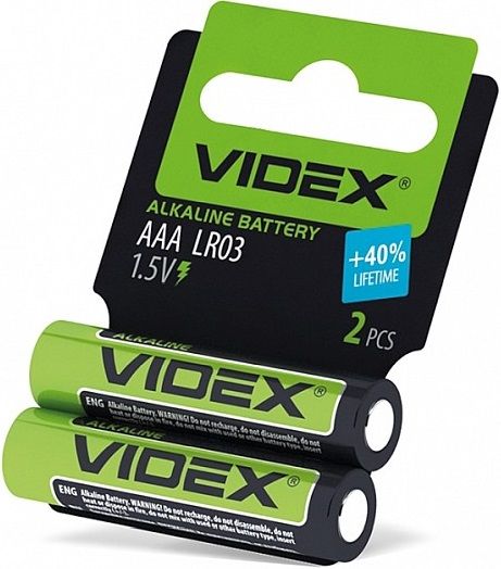 Батарейка Videx LR03 (40шт/уп) ААА