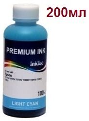Чернила InkTec E0010 Epson P50/T50/R270/R290/PX660/TX650 (Light Cyan) 200ml (разливные оригинал)