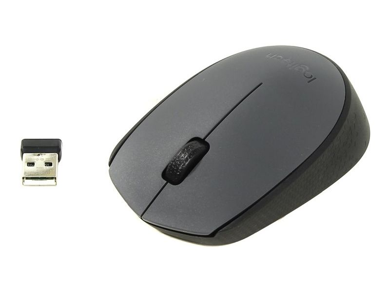 Миша Logitech M170 Wireless Grey-Black | Купити в інтернет магазині