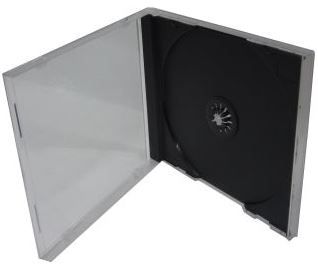 CD box jewel black 10,4mm (СУПЕР КАЧЕСТВО) (10шт/уп)