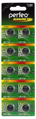 Батарейка Perfeo AG10 (LR1130) Alkaline (10шт/уп) 1.5V | Купити в інтернет магазині
