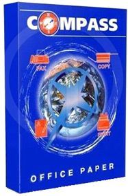 Бумага офисная Compass А4, 80г/м2 (500л)