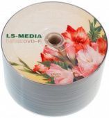 Фото DVD-R LS-Media 4,7Gb (bulk 50) 16x гладиолусы купить в MAK.trade