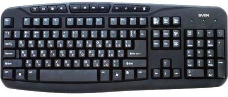 Клавіатура SVEN Comfort 3050 USB Black | Купити в інтернет магазині