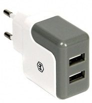 Мережевий зарядний пристрій HAVIT з роз'ємом USB 2.1A