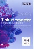 Фото PAPIR (Magic) A4 (10л) 140г/м2 термотрансфер на светлую ткань купить в MAK.trade