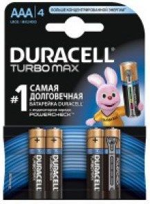 Батарейка Duracell LR03 MN2400 Turbo (4шт/уп) ААА