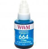 Фото Чернила WWM 664 для Epson L100/200/L300/L500 (Cyan) 140ml купить в MAK.trade