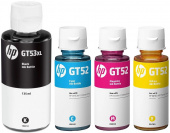 Фото Комплект Оригинальных чернил GT53-GT52 HP GT5810/GT5820 (BP/C/M/Y) купить в MAK.trade