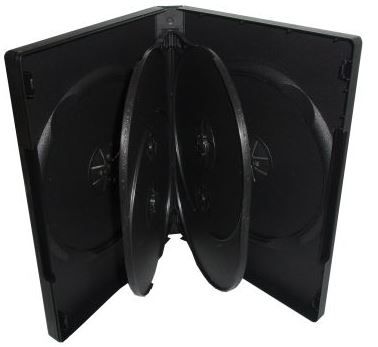 DVD box/6 black 14mm глянець | Купити в інтернет магазині